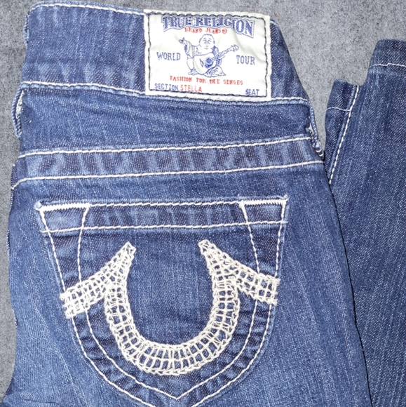 True Religion Skinny Sz 25 - Picture 2 of 8